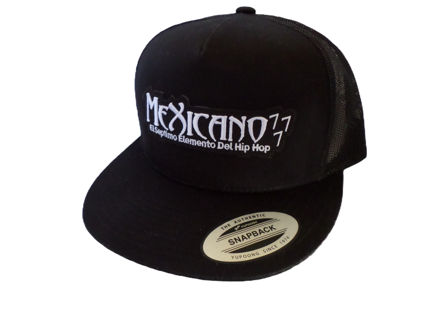 Gorra snapback negro y negro