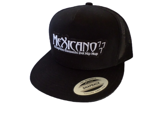 Negro - Mexicano 777 / Gorra snapback