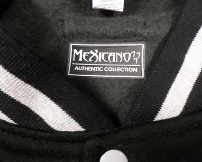 Chaqueta varsity (negro y gris)